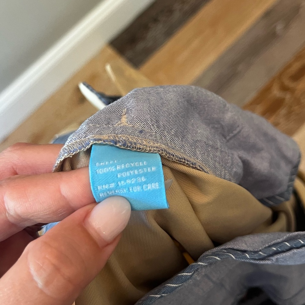 Mens j.McLaughlin Tan Shorts - Picture 4 of 4
